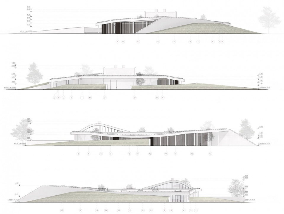 crematorium the tumulus by aexn architects