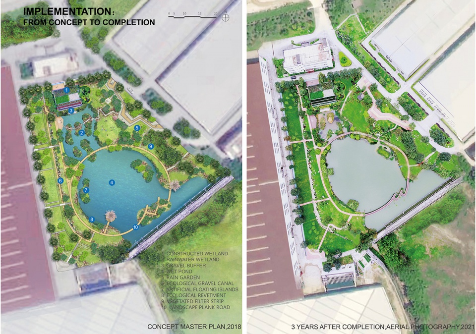 2021 asla research award of honor use low impact development facilities to build an ecological sewage treatment system for remote areas g...
