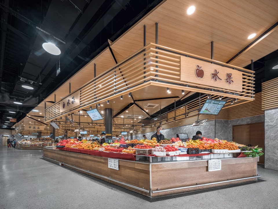 Liutan Market Migration and construction of a farmer s market by MINAX Architects