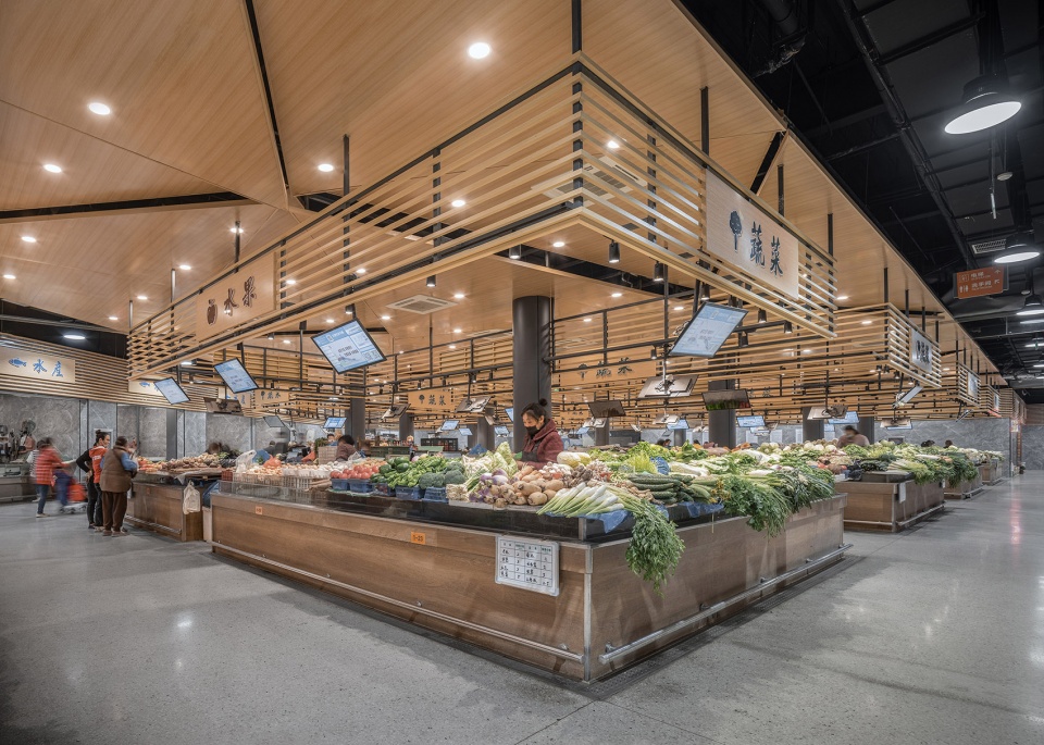 Liutan Market Migration and construction of a farmer s market by MINAX Architects