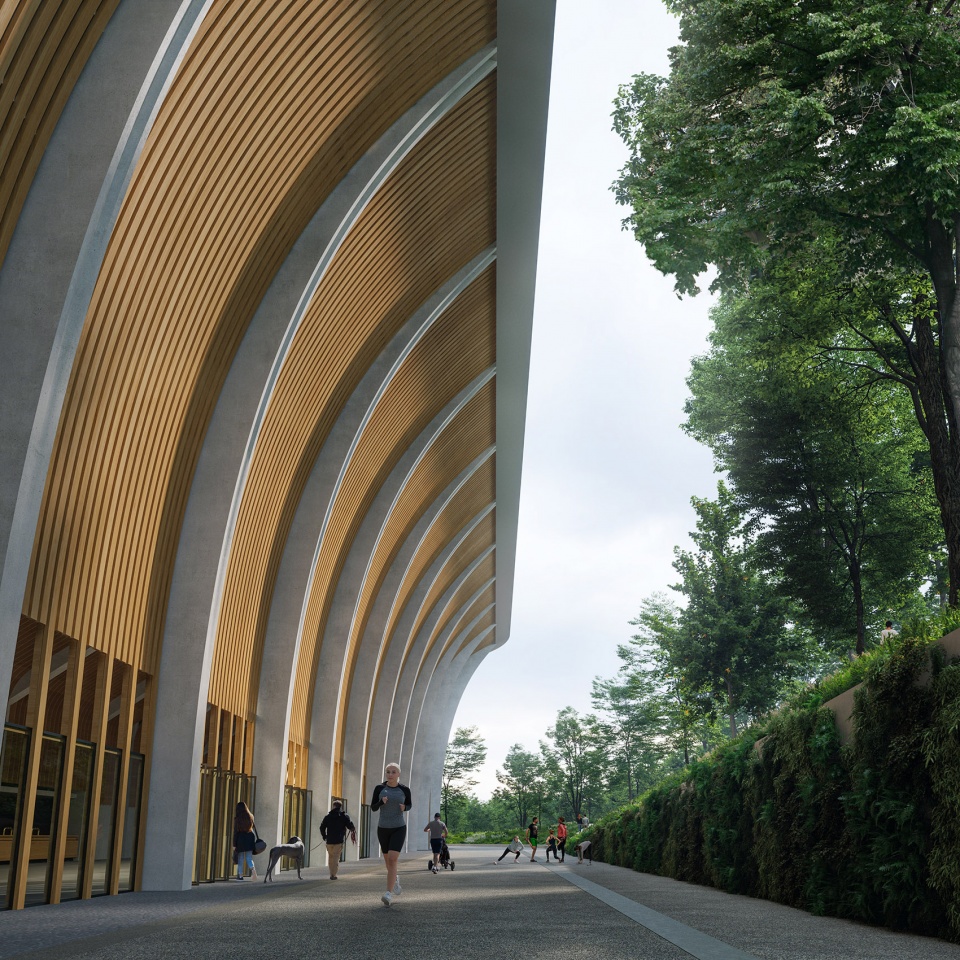 zaha hadid architects sweco and tredje natur to design new aarhus stadium