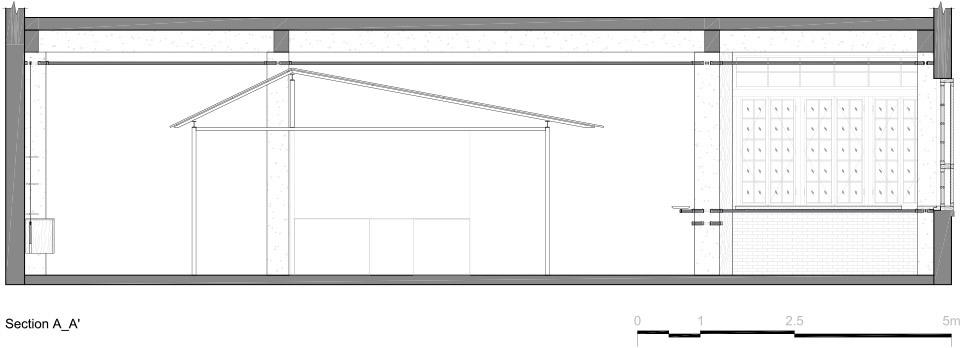 Primitive Shelter Blue Bottle Zhang Yuan Cafe China by Neri Hu Design and Research Office
