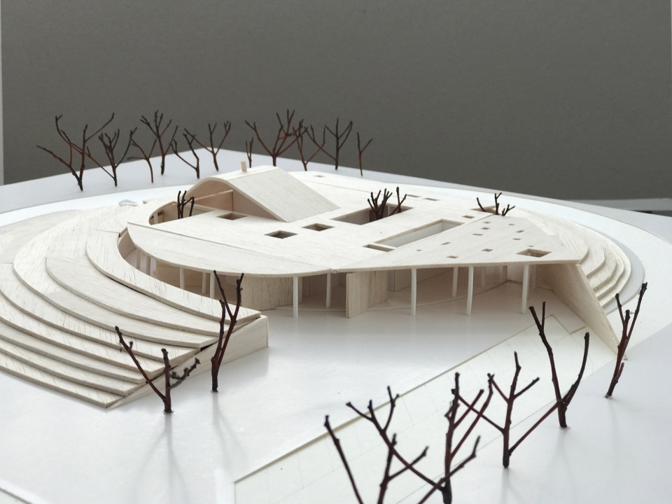 crematorium the tumulus by aexn architects