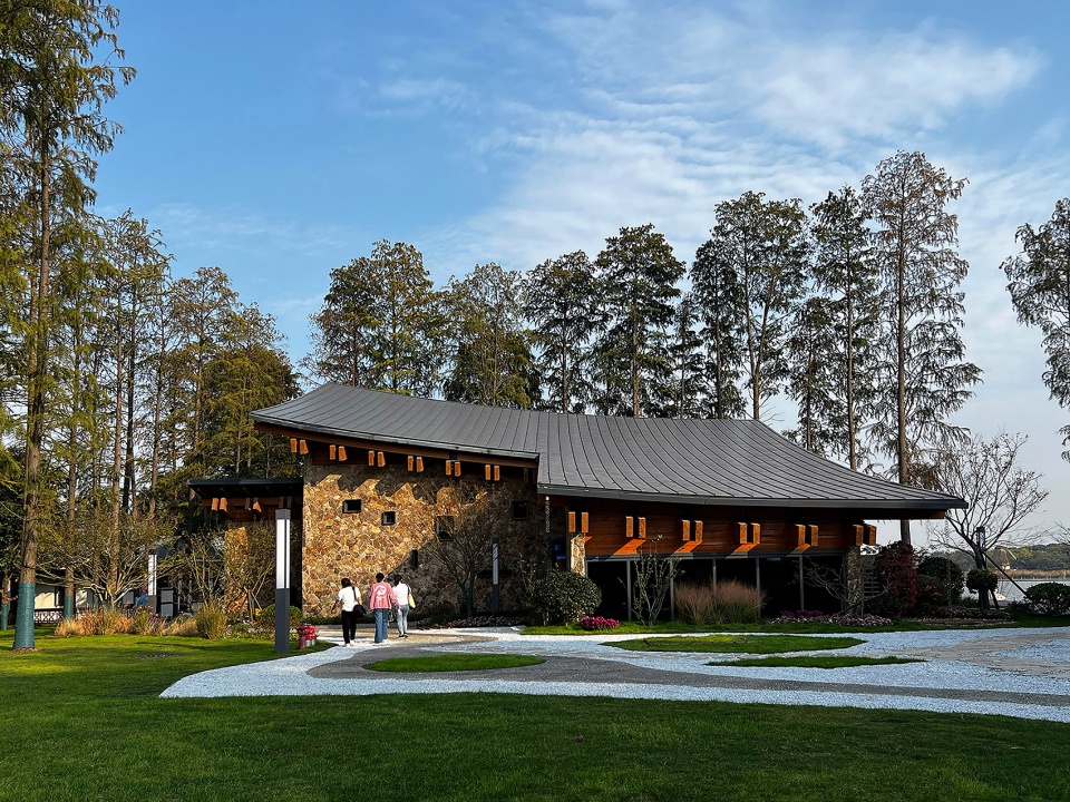 exhibition hall for chinas implementation of the ramsar convention on wetlands by li baofeng architecture studio of hust