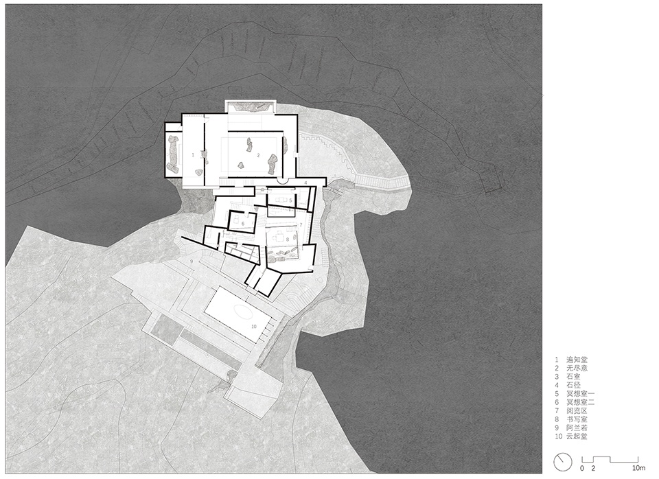 The Upper Cloister in Aranya Golden Mountain Jinshanling by Atelier Deshaus