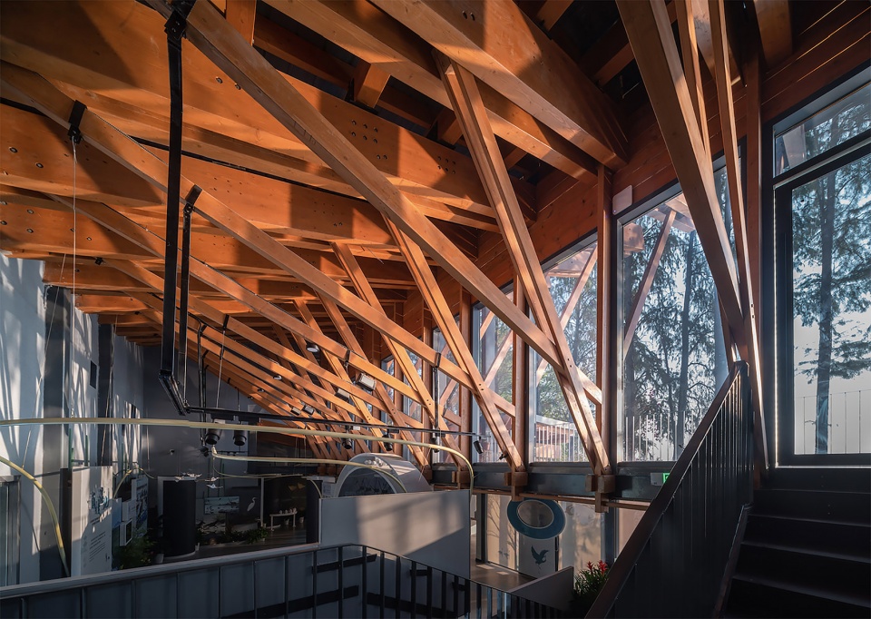 exhibition hall for chinas implementation of the ramsar convention on wetlands by li baofeng architecture studio of hust