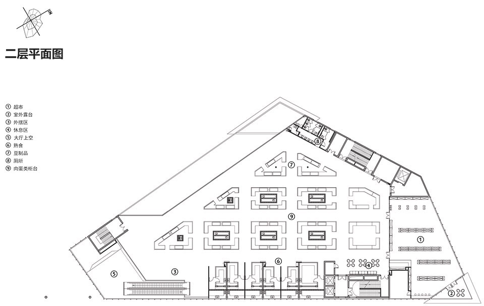 Liutan Market Migration and construction of a farmer s market by MINAX Architects 96j