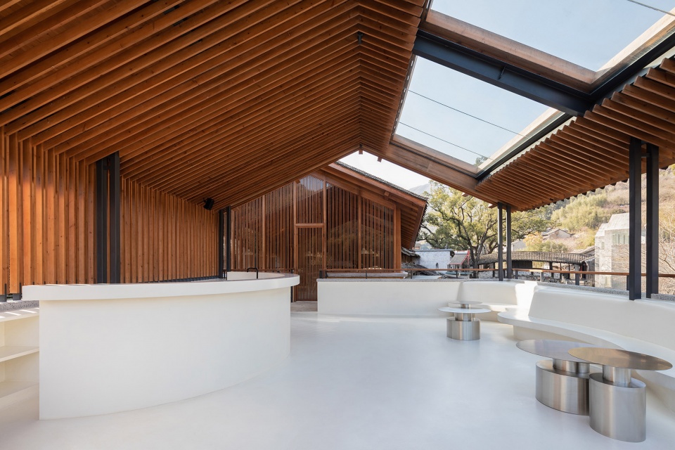 Riverside Restaurant adapted from the power station Qixiakeng Village Fenghua by Shulin Architecture Firm
