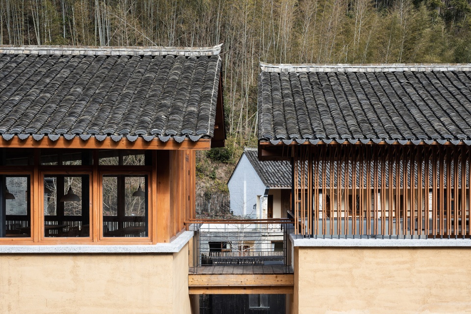 Riverside Restaurant adapted from the power station Qixiakeng Village Fenghua by Shulin Architecture Firm