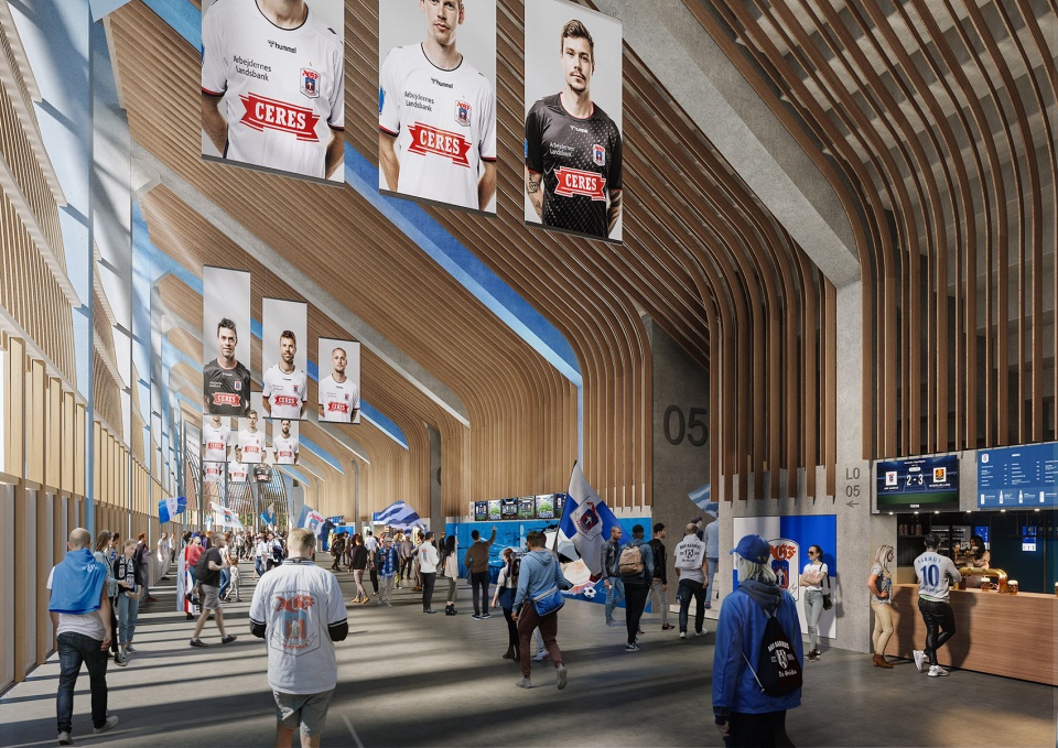 zaha hadid architects sweco and tredje natur to design new aarhus stadium