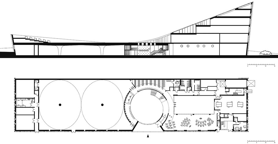 VIZIUM Science and Innovation Centre by Audrius Ambrasas Architects