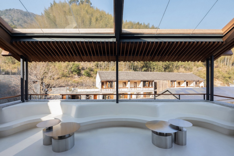 Riverside Restaurant adapted from the power station Qixiakeng Village Fenghua by Shulin Architecture Firm