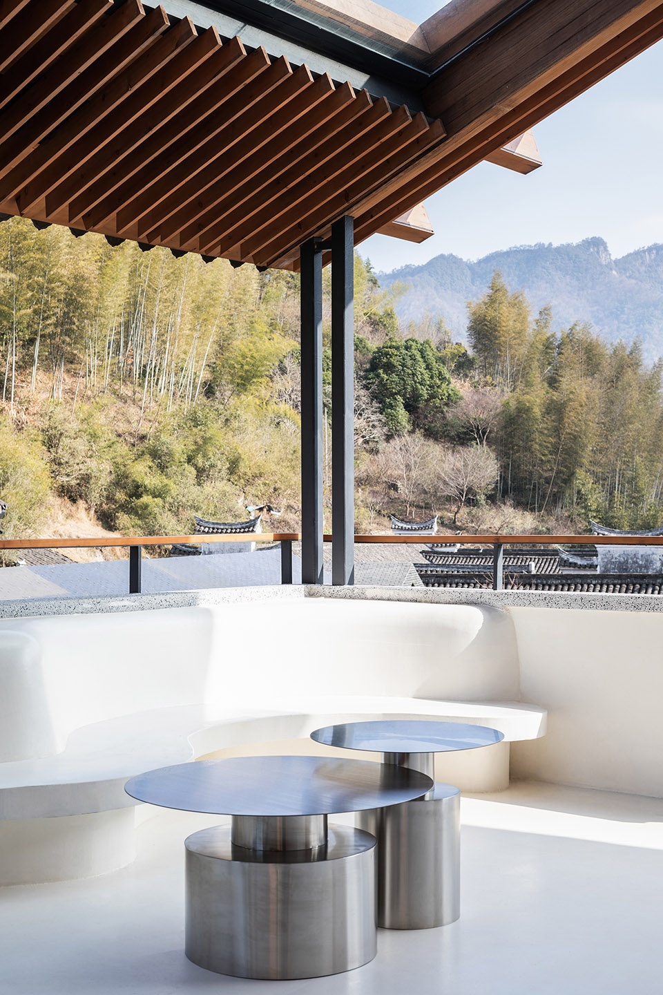 Riverside Restaurant adapted from the power station Qixiakeng Village Fenghua by Shulin Architecture Firm