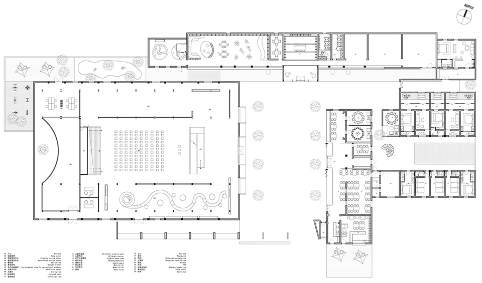 Future Rural Life Center in Shicun Village by y ad studio