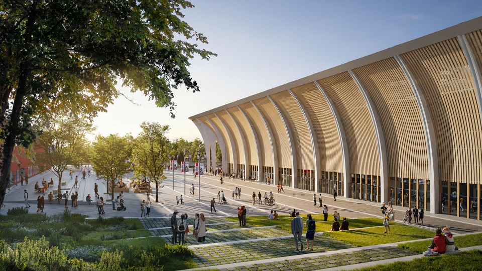 zaha hadid architects sweco and tredje natur to design new aarhus stadium