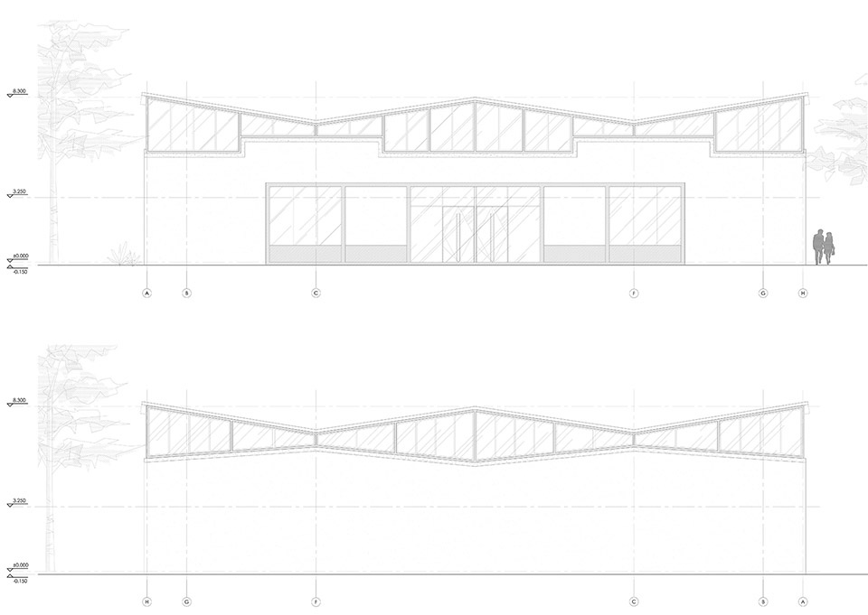 Future Rural Life Center in Shicun Village by y ad studio