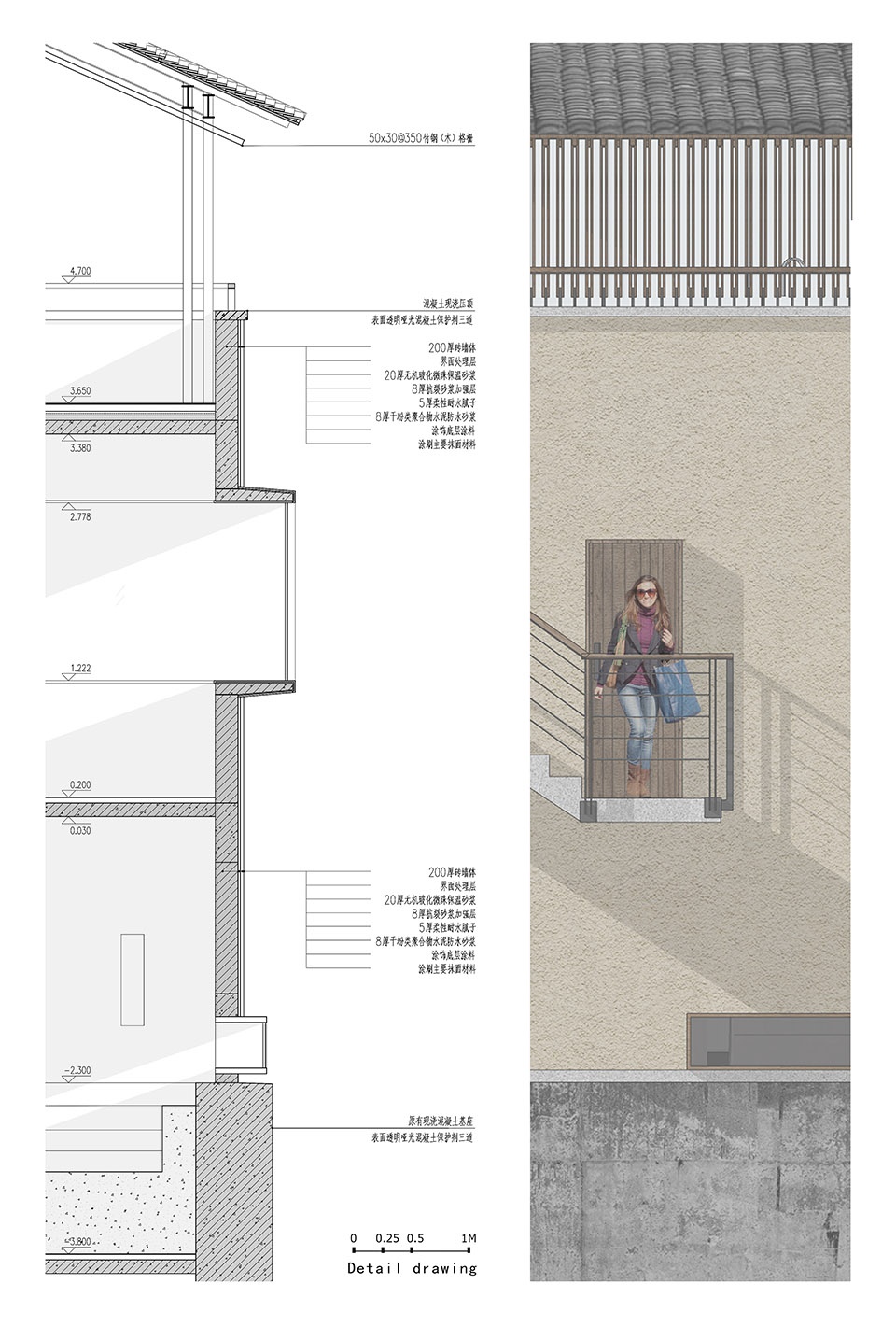 Riverside Restaurant adapted from the power station Qixiakeng Village Fenghua by Shulin Architecture Firm