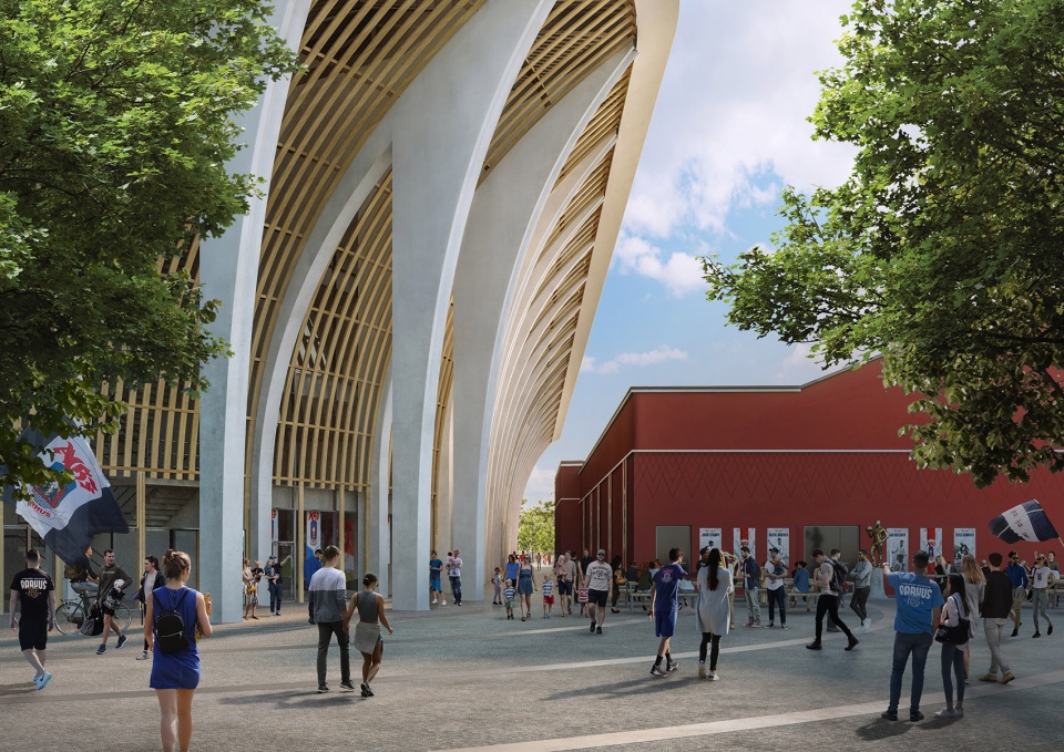 zaha hadid architects sweco and tredje natur to design new aarhus stadium
