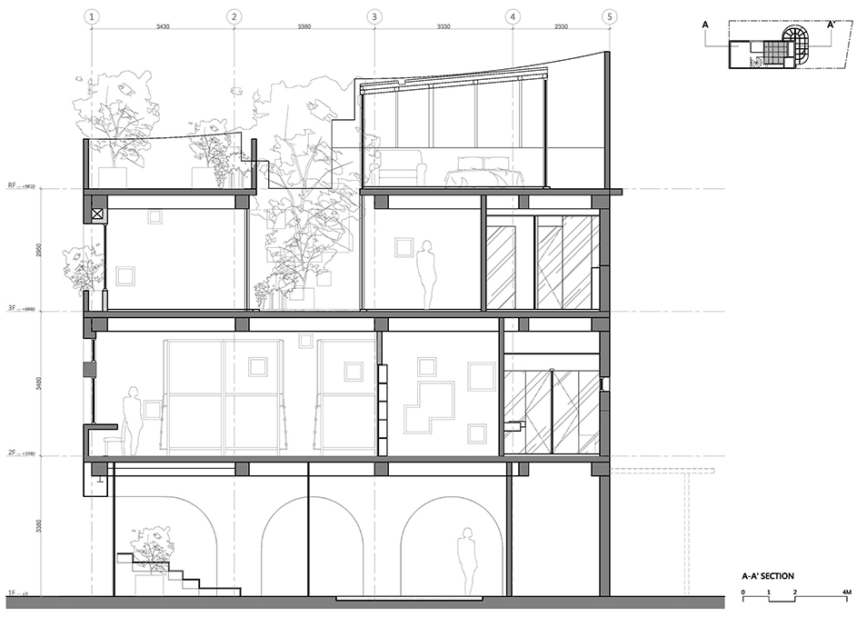 51 voids of de hostel by studio apl