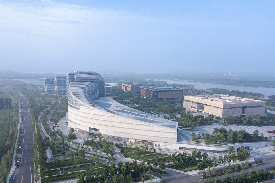 jining cultural industry park by laguarda low architects lla