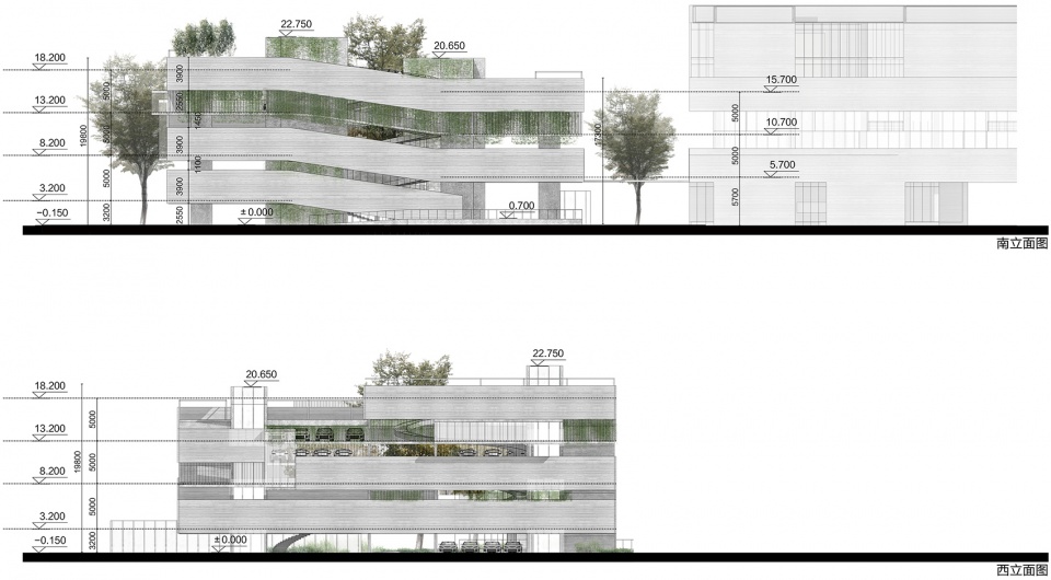 fengxian 37a 03a plot parking garage by original design studio tjad