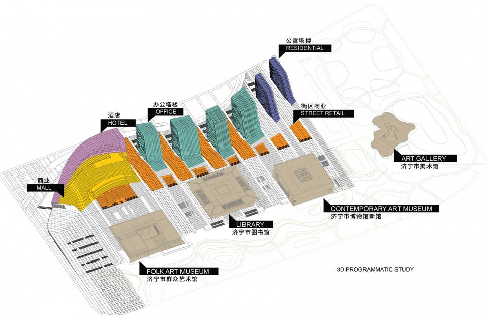 jining cultural industry park by laguarda low architects lla