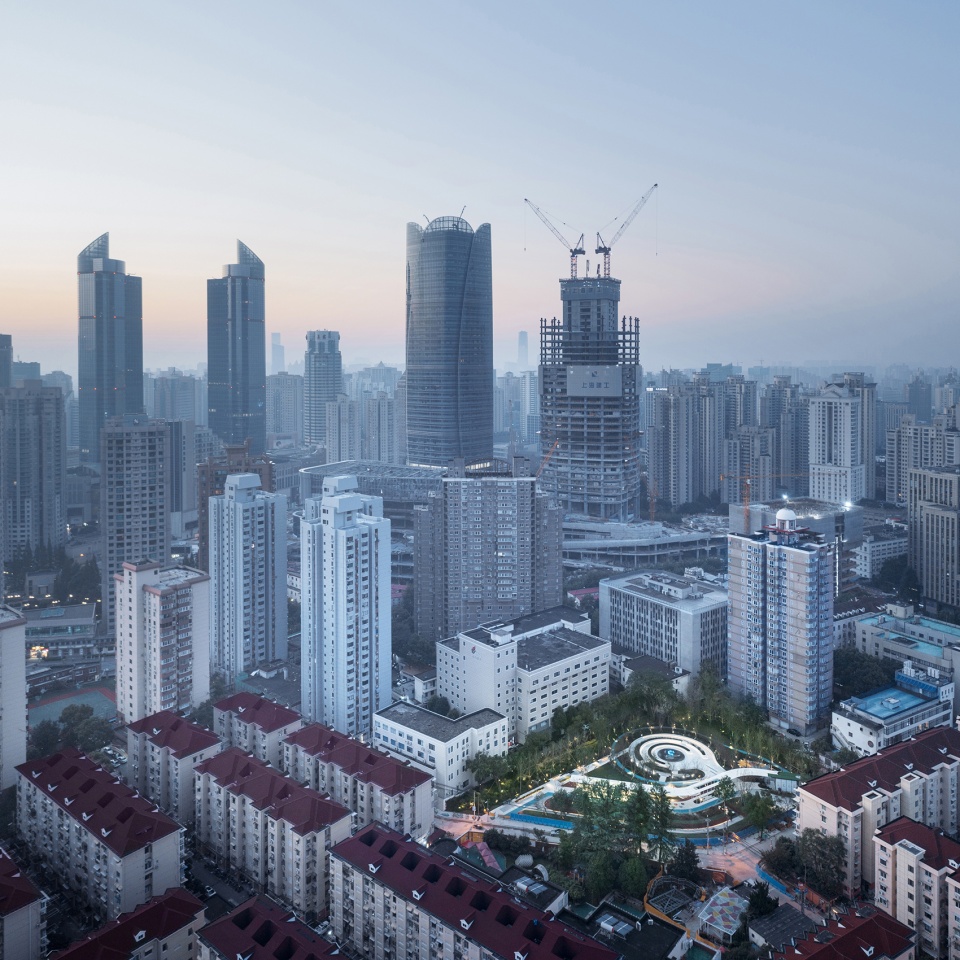 leshan pocket park shanghai by viascape design