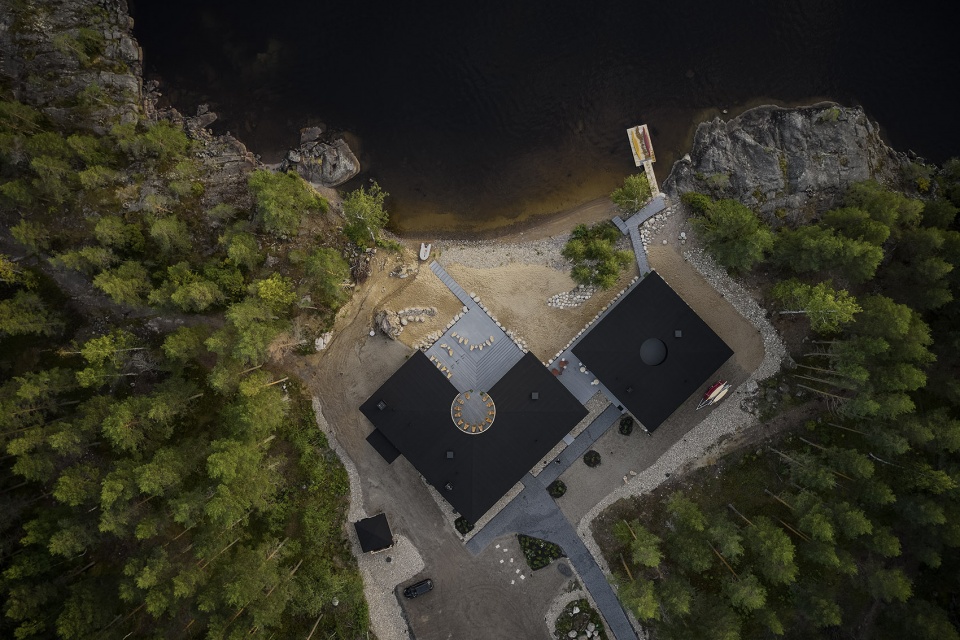 pistohiekka resort by studio puisto architects