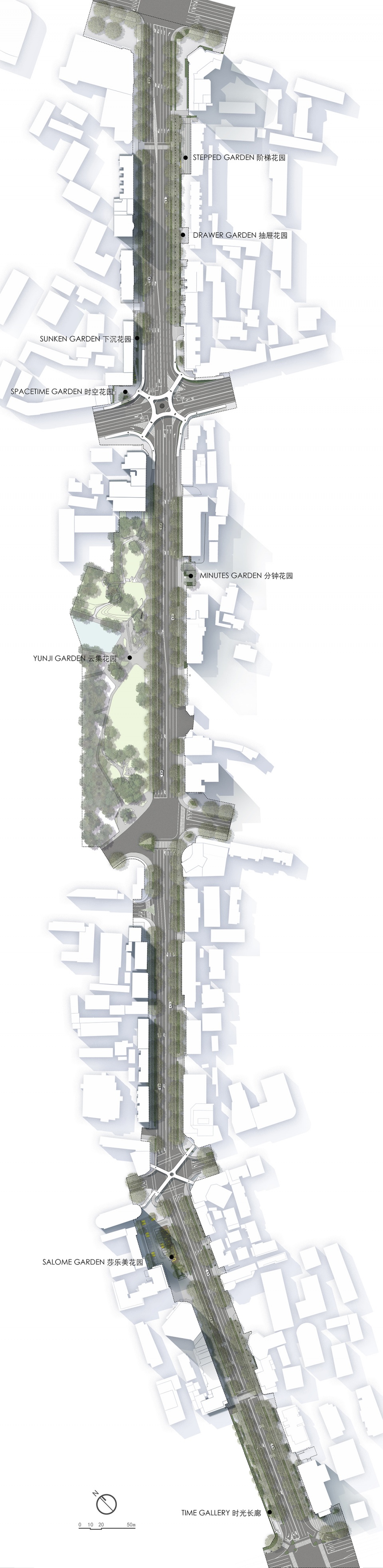 urban renewal of yunji road yichang by hid