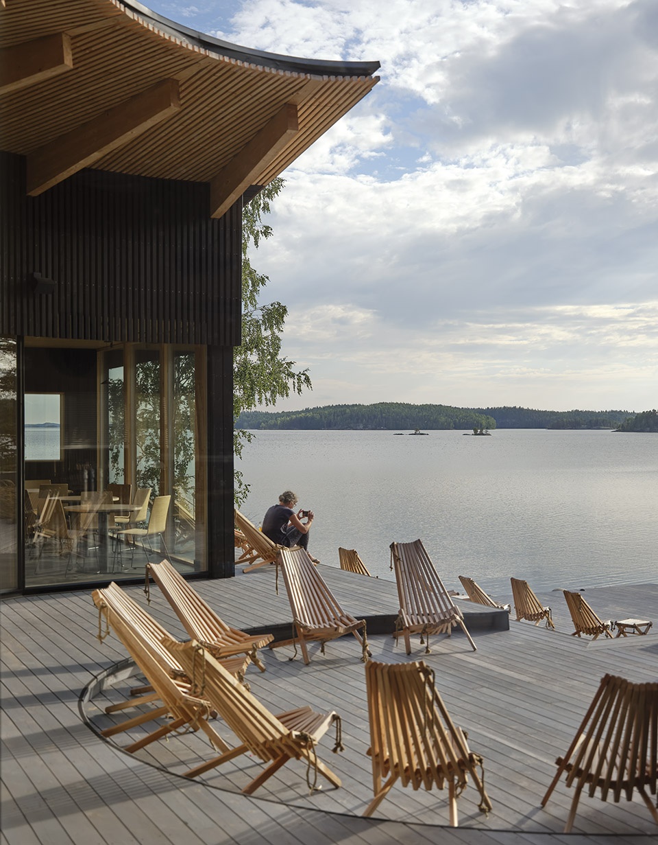 pistohiekka resort by studio puisto architects