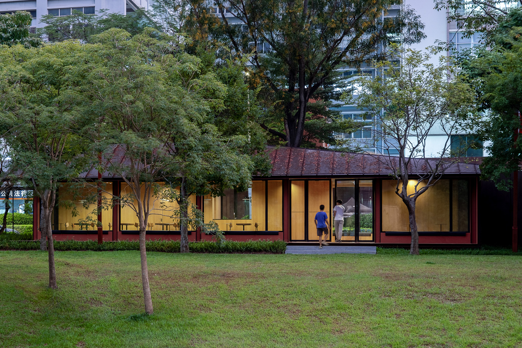 Dashahe Riverside Teahouse, China by THDL 谷德设计网