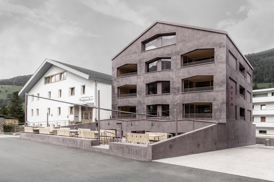 atto suites by pedevilla architects