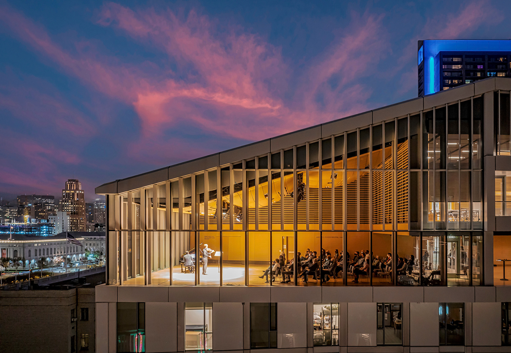 San Francisco Conservatory of Music’s New Ute and William K. Bowes, Jr. Center by Mark Cavagnero