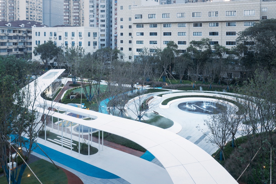 leshan pocket park shanghai by viascape design.