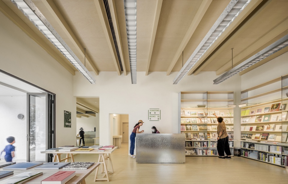 Juanzong Bookstore and Yishan Books in Shunyi Beijing by genarchitects