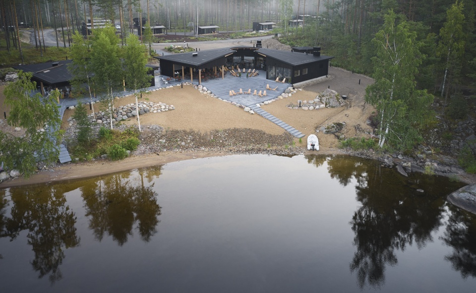 pistohiekka resort by studio puisto architects