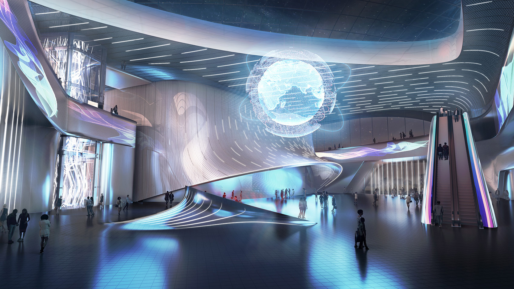 Chengdu Science Fiction Museum by Zaha Hadid Architects 谷德设计网