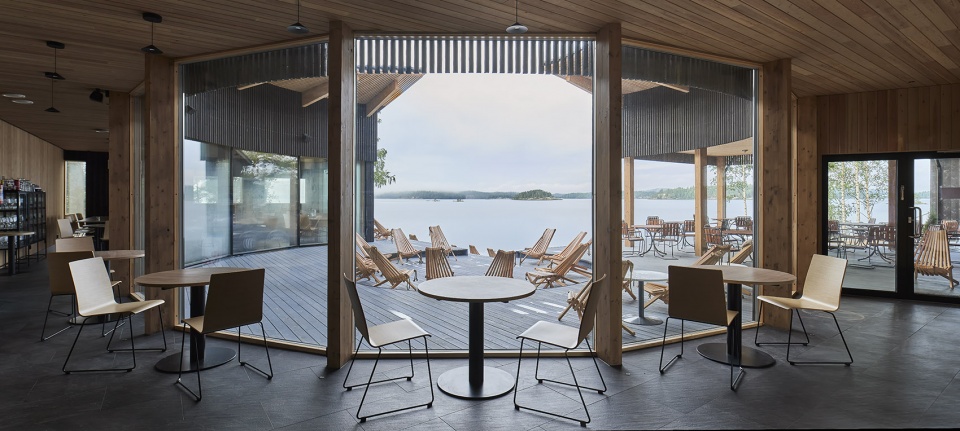 pistohiekka resort by studio puisto architects