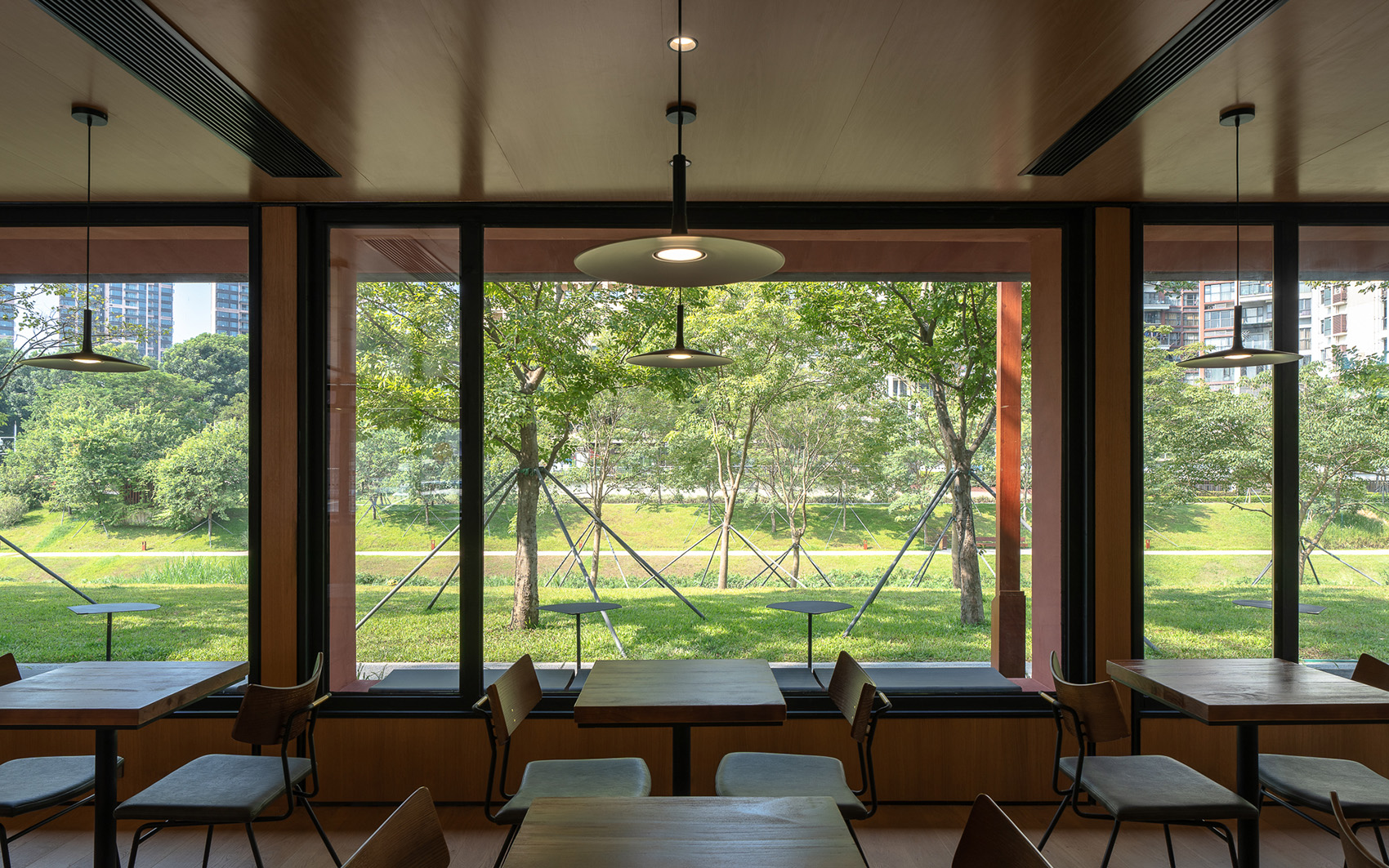 Dashahe Riverside Teahouse, China by THDL 谷德设计网