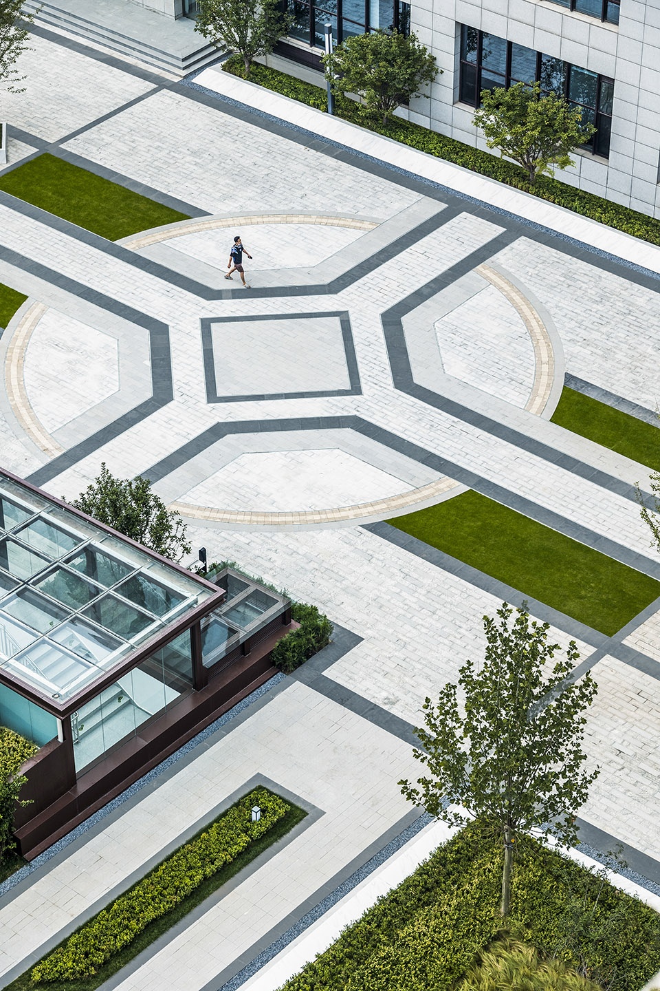 landscape design of the management sub center of cccc by cccc highway consultants co ltd