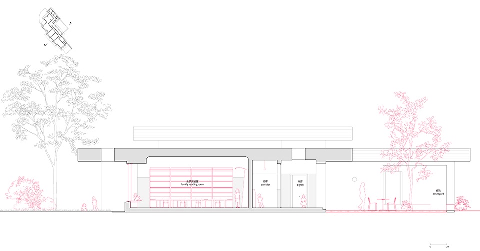 Juanzong Bookstore and Yishan Books in Shunyi Beijing by genarchitects