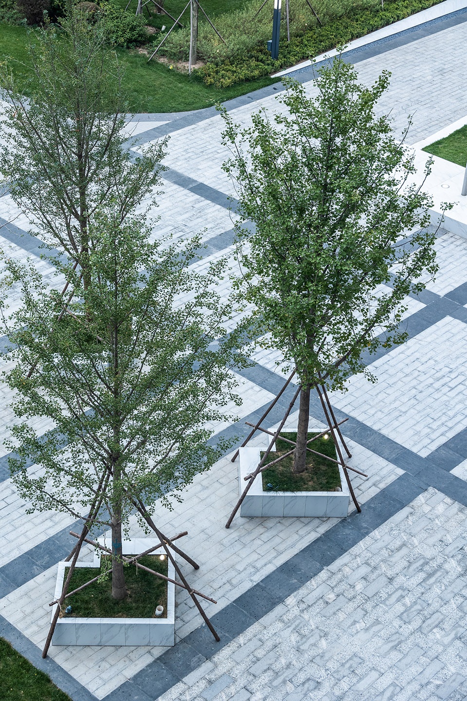landscape design of the management sub center of cccc by cccc highway consultants co ltd