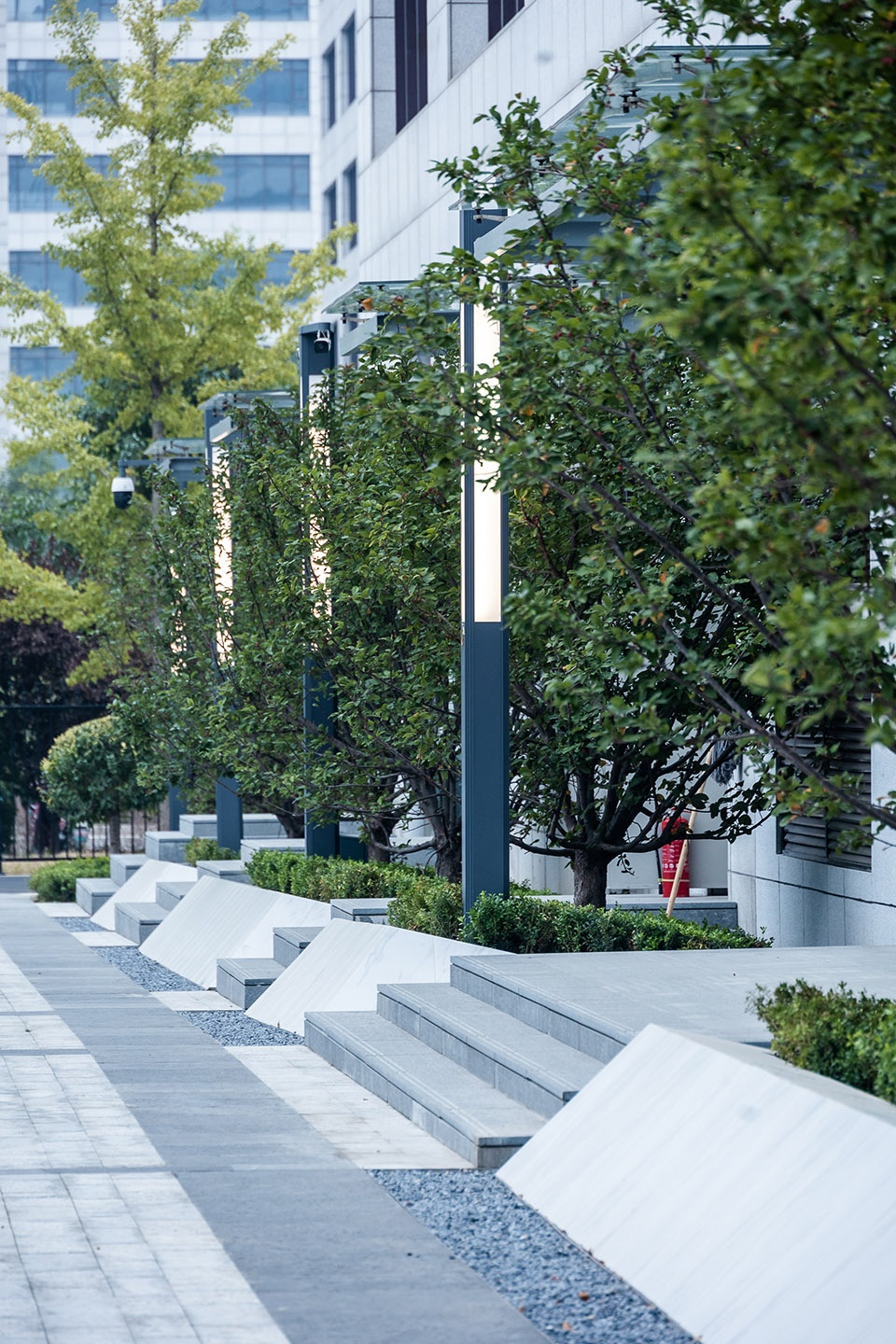 landscape design of the management sub center of cccc by cccc highway consultants co ltd