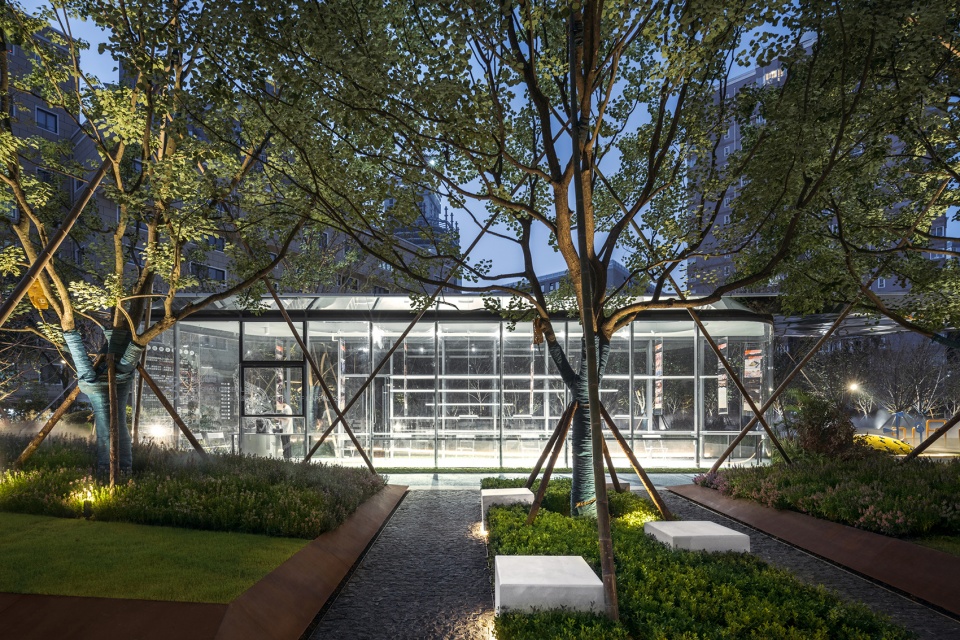 leshan pocket park shanghai by viascape design.