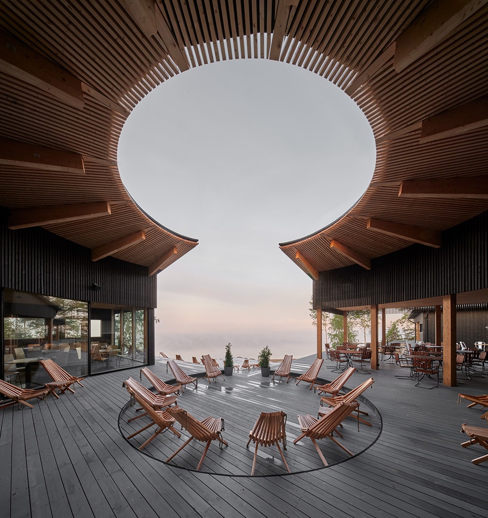 pistohiekka resort by studio puisto architects