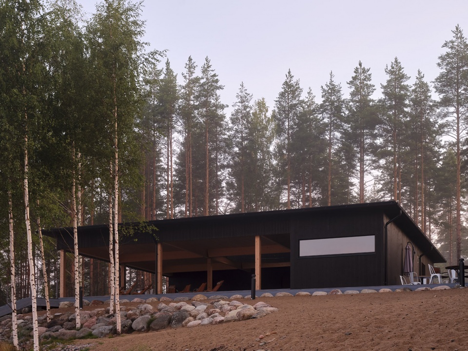 pistohiekka resort by studio puisto architects