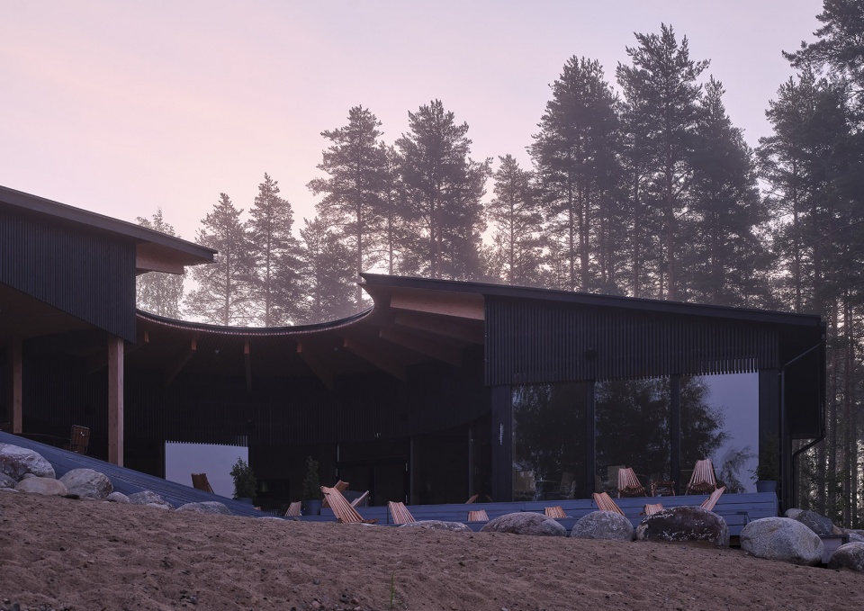 pistohiekka resort by studio puisto architects