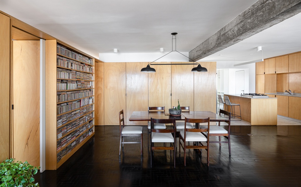 Um apartamento na Mooca by Firma Arquitetura Bruno Kim Arquitetura