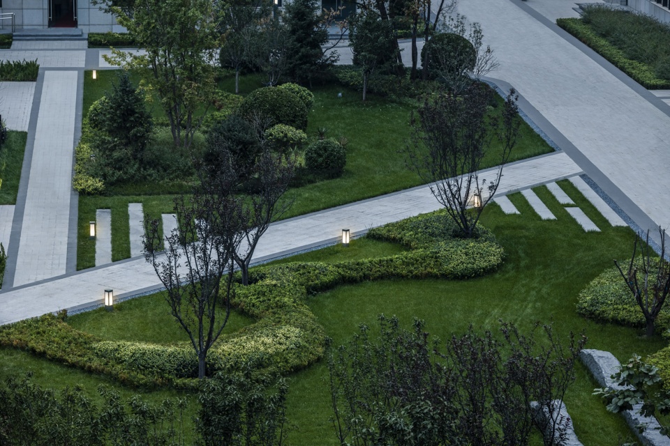 landscape design of the management sub center of cccc by cccc highway consultants co ltd