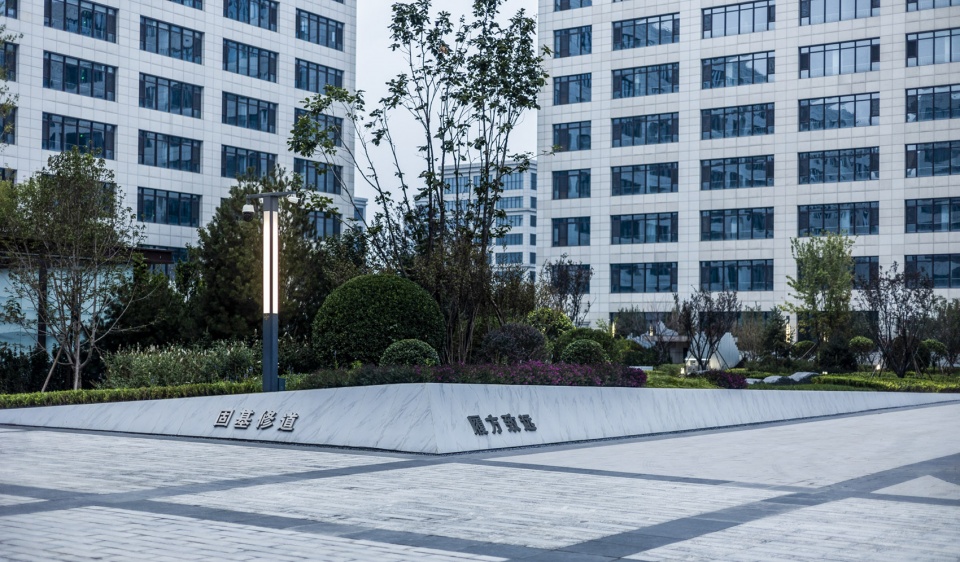 landscape design of the management sub center of cccc by cccc highway consultants co ltd